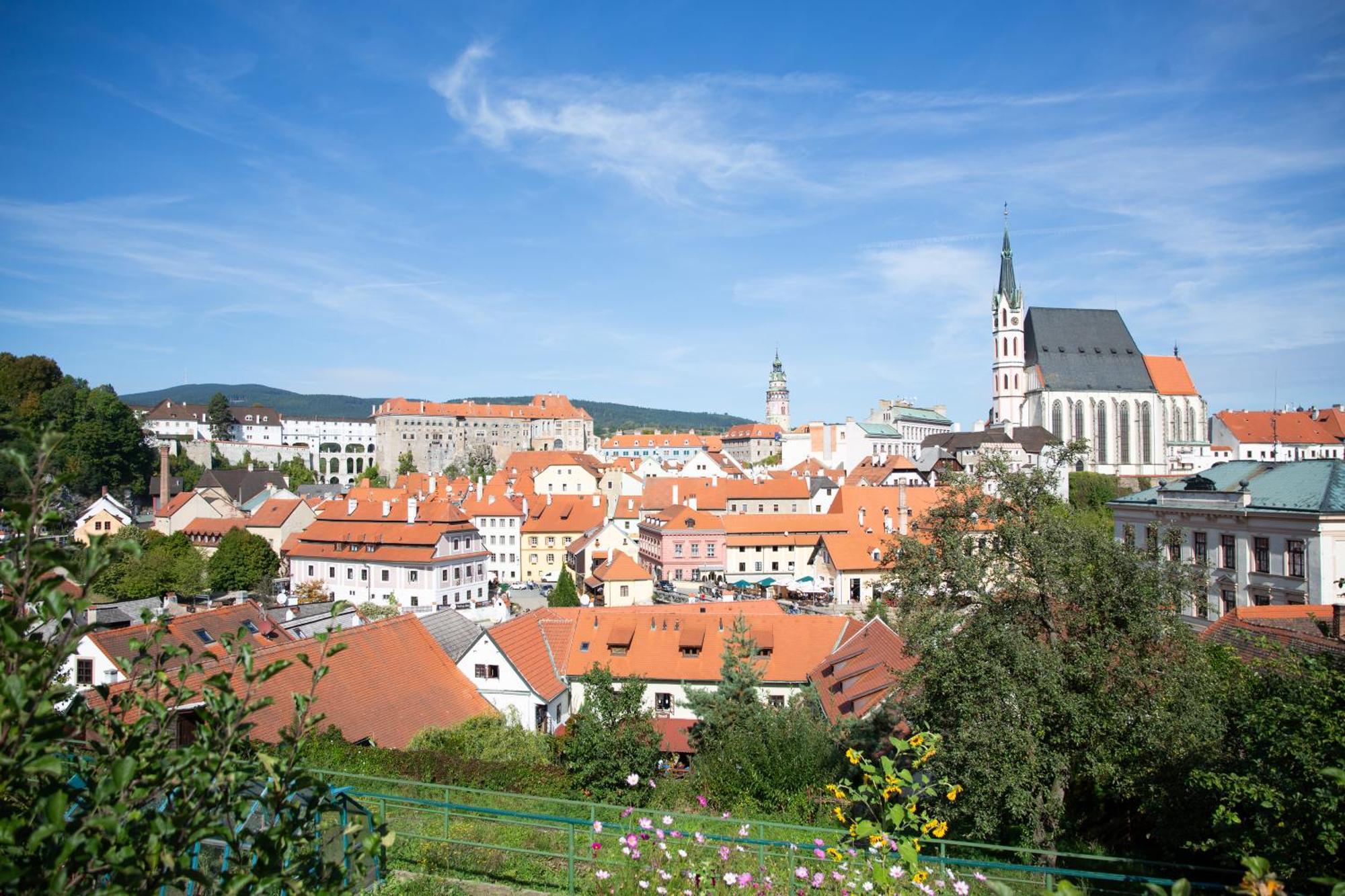 Rezidence Plesivec - Rodinny Apartman S 3 Loznicemi Český Krumlov Eksteriør bilde