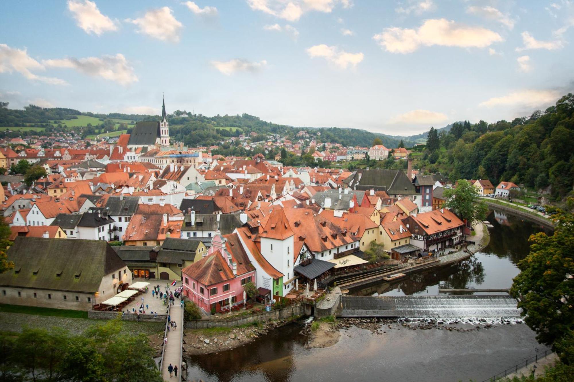 Rezidence Plesivec - Rodinny Apartman S 3 Loznicemi Český Krumlov Eksteriør bilde